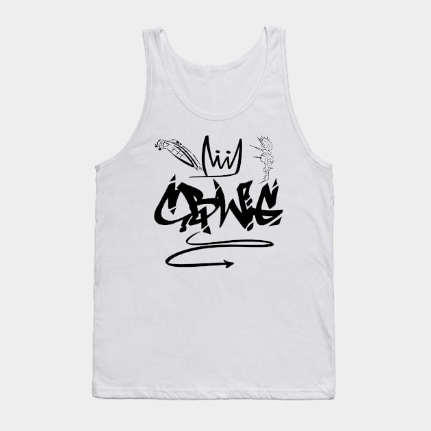 CBWG Street Design - Light Tank Top by CBWG